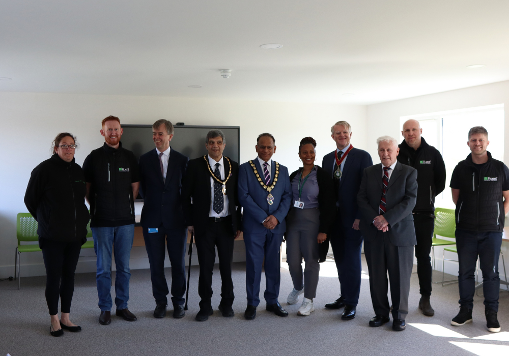 Stanwell Community Hub Refurbishment - opening with Surrey Mayor